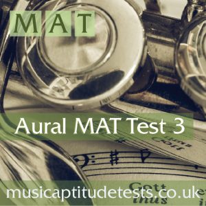 Music Aptitude Tests – Aural MAT Test 3