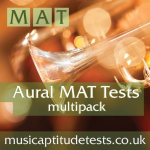 Music Aptitude Tests – Aural MAT Tests multipack