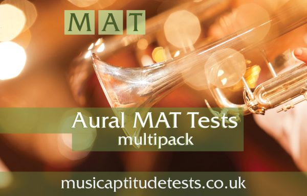 Music Aptitude Tests – Aural MAT Tests multipack