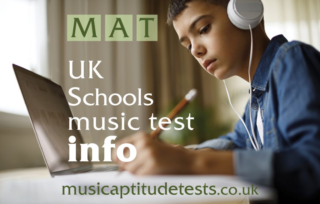 Music Aptitude Tests – UK schools music test info