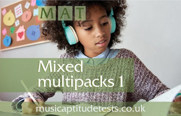 Music Aptitude Test, Mixed Multipack 1