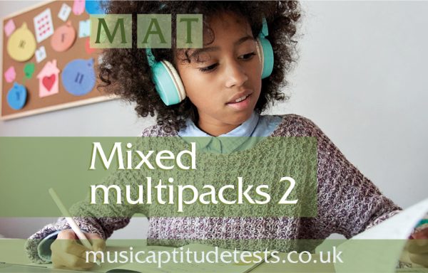 Music Aptitude Test, Mixed Multipack 1